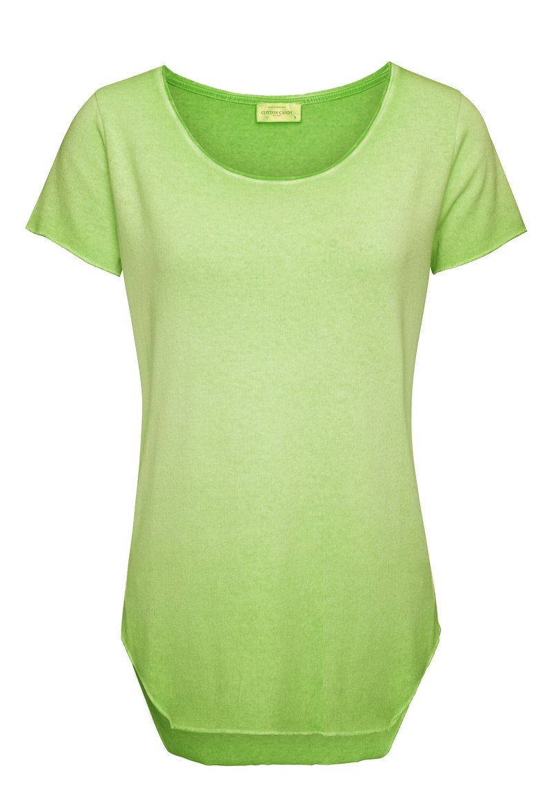 Damen T-Shirts | Cotton Candy ARABELLA T-Shirt basic green/grün - AN72061 Damen T-Shirts | Cotton Candy ARABELLA T-Shirt basic green/grün - AN72061