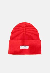 Marc O'Polo BEANIE FOLD UP - Huer - poppy red