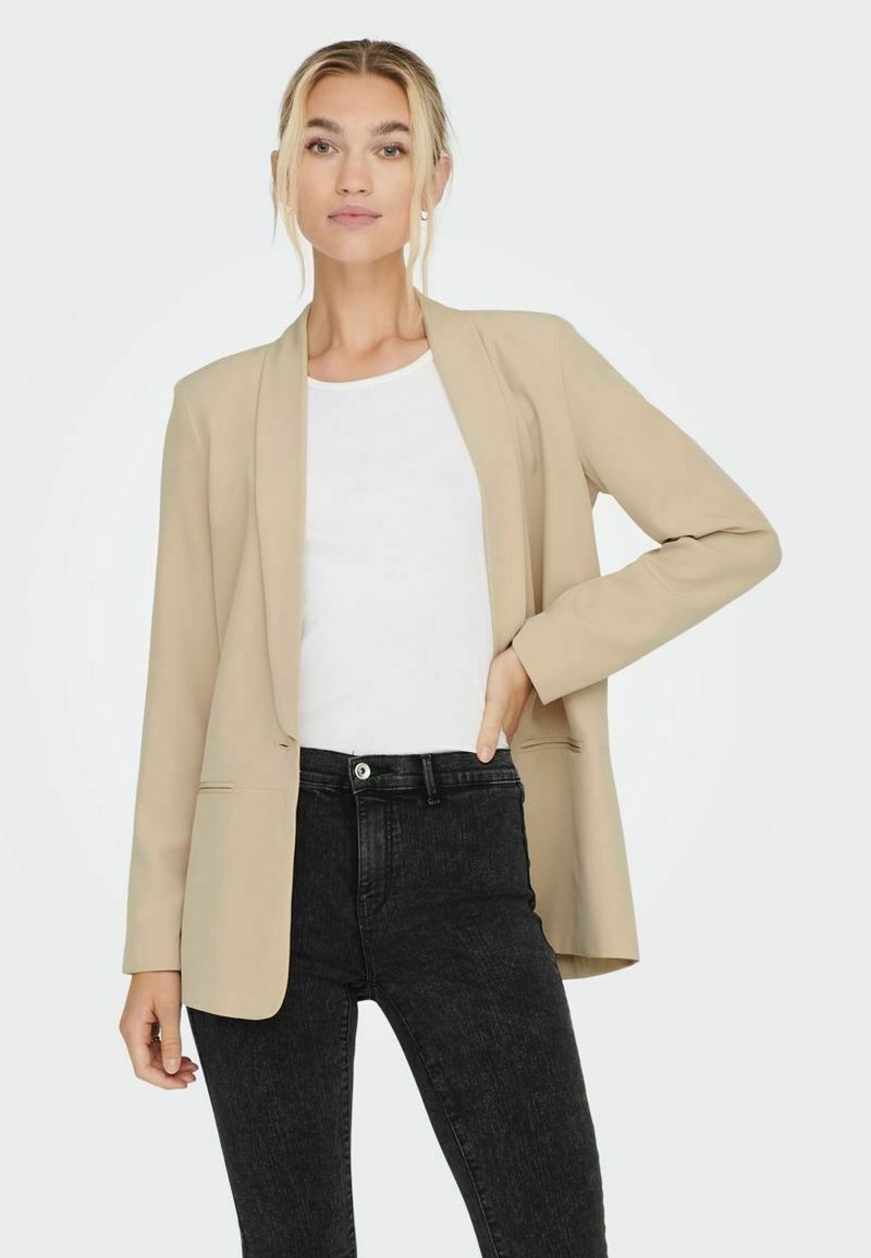 ONLY DETAILREICHER - Manteau court - humus