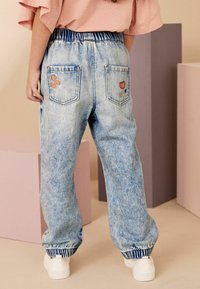 Next JOGGERS STANDARD - Jeans relaxed fit - denim lightwash embellished