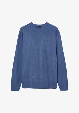 Calliope GIROCOLLO LAVORATA  - Strickpullover - azzurro