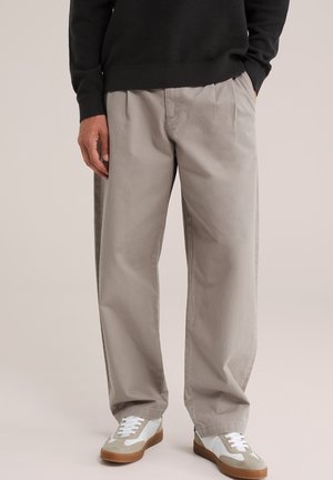 WE Fashion, Pantalon classique - greige