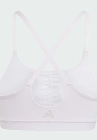 adidas Performance ALL ME - Sujetadores deportivos con sujeción ligera - silver dawn
