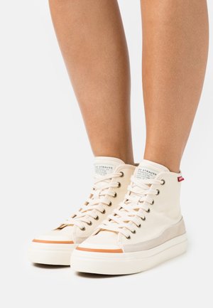 SQUARE - Sneakers hoog - ecru