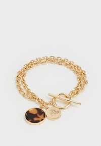 LOGO FLEX - Armband - gold-coloured/tort