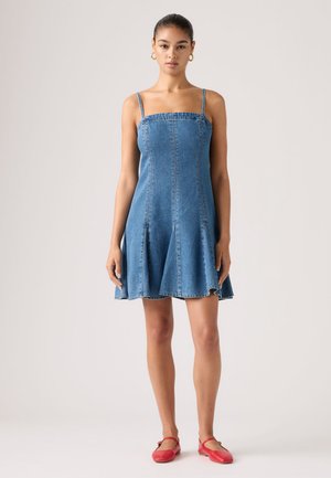 GODET DRESS - Denimové šaty - godet all day