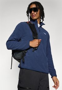 The North Face M GLACIER FLEECE 1/4 ZIP JACKET - Sweat polaire - summit navy