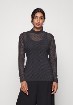 KAFLOCKA TURTLENECK - Camisola de manga comprida - black deep