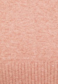 VILA VIRIL L/S V-NECK TOP - Camisola - old rose melange