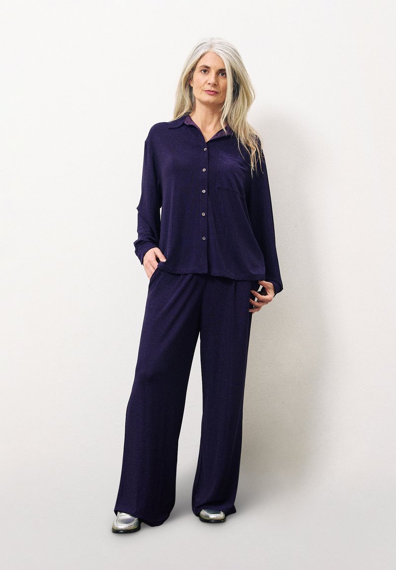 FRNCH PHILO - Pantalon classique - violet