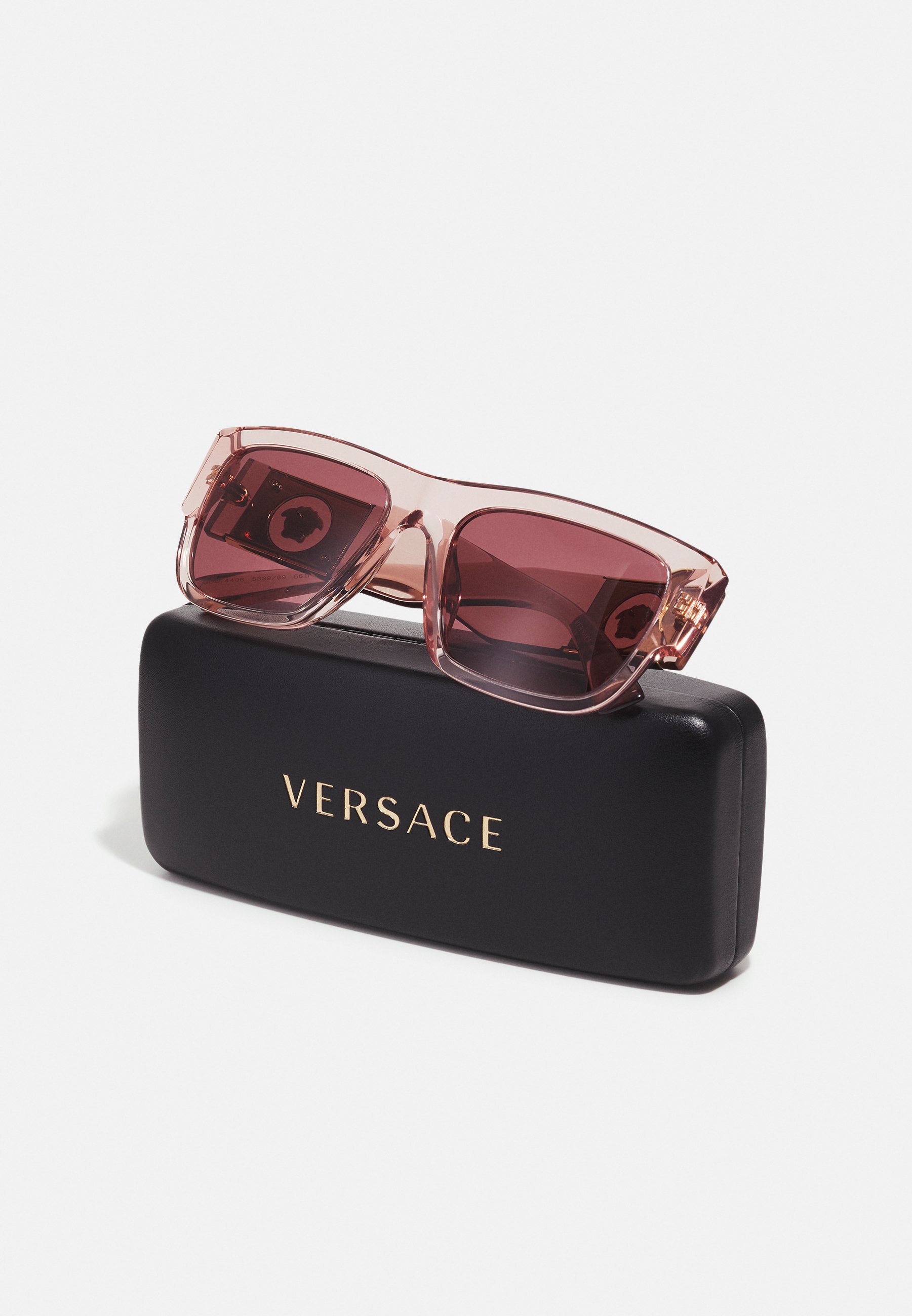 Versace UNISEX - Sonnenbrille - transparent pink/transparent - Zalando.de