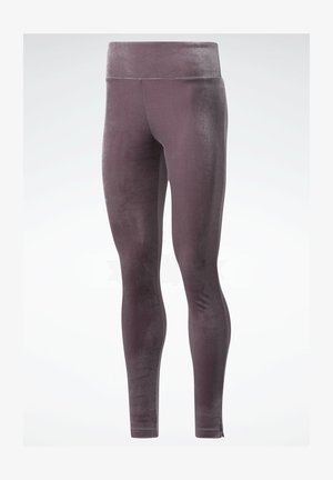 Reebok Classic Leggingek - Nadrágok - purple