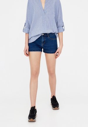 Jeansshort - dark blue