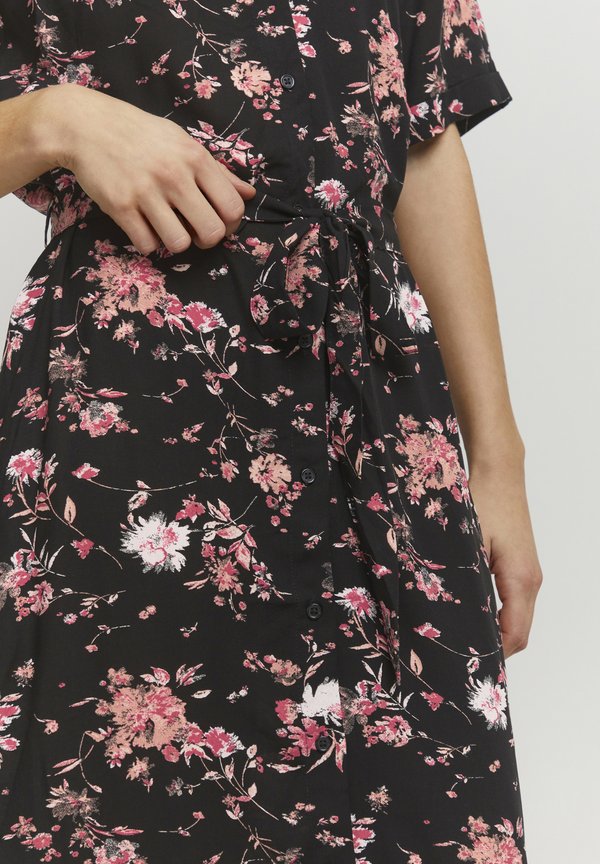 BYMmjoella - Shirt dress - coral cloud mix2