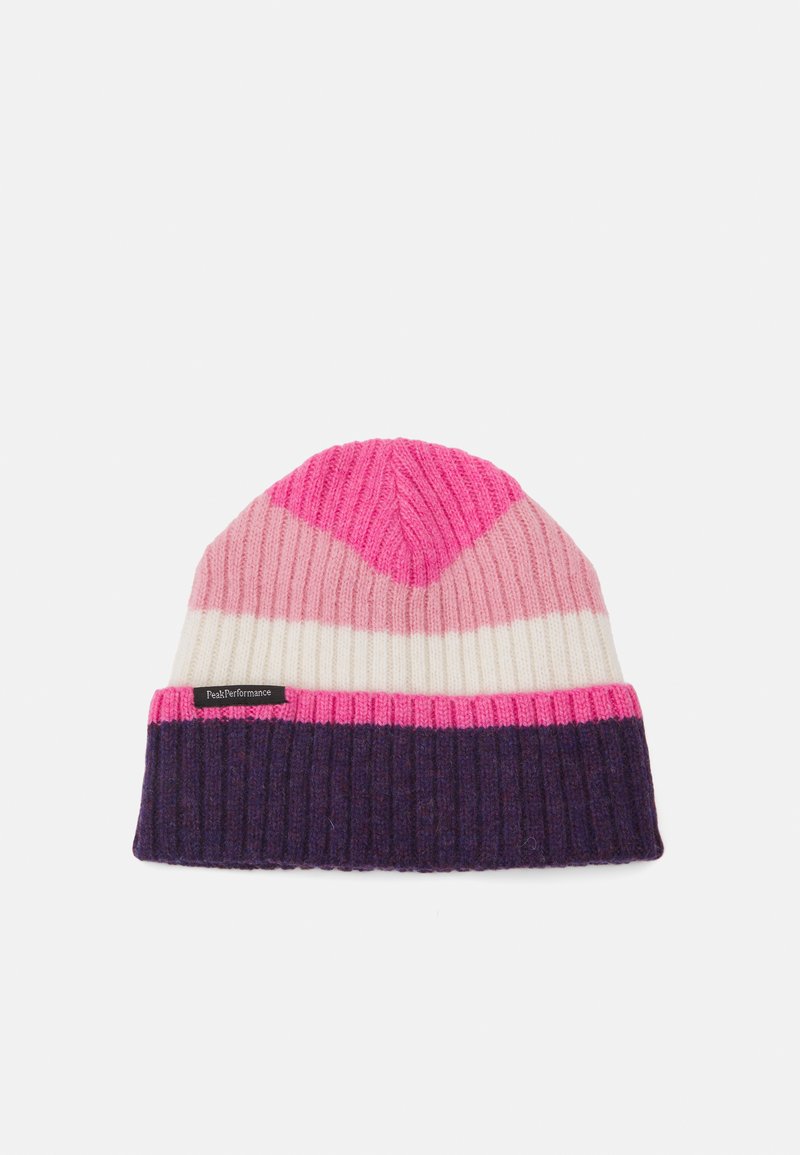 Peak Performance TRAVERSE UNISEX - Gorro - mystic purple/bitter root/vintage white