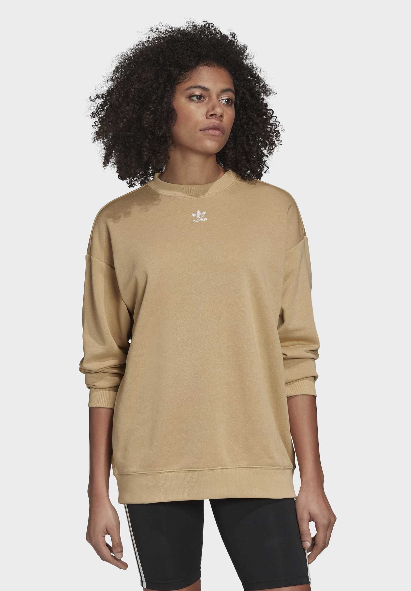 TREFOIL ESSENTIALS SWEATSHIRT - Sweater - beige TREFOIL ESSENTIALS SWEATSHIRT - Sweater - beige