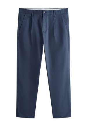 Next, REGULAR TAPERED FIT - COTTON RICH STRETCH CHINOS  . - Chino - blue