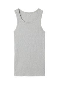 RIBBED - Undershirt - grigio mel.chiaro