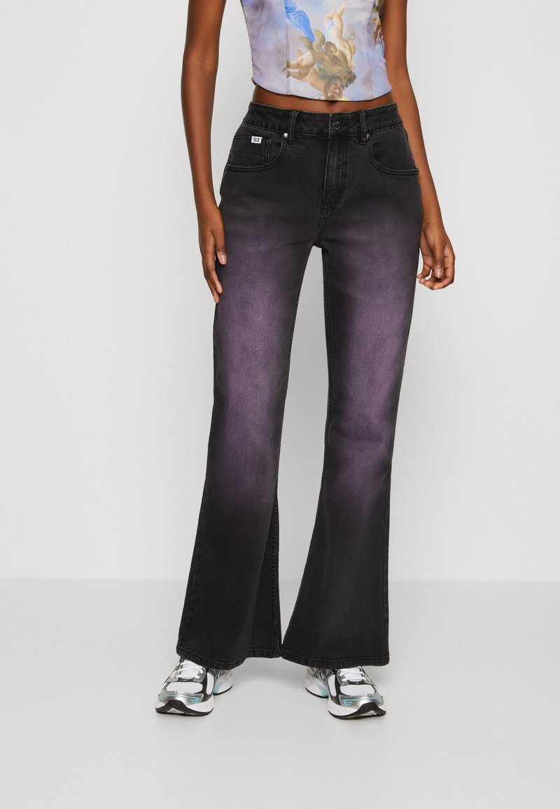The Ragged Priest LOW RISE LOW RIDER JEAN Bootcut jeans charcoal