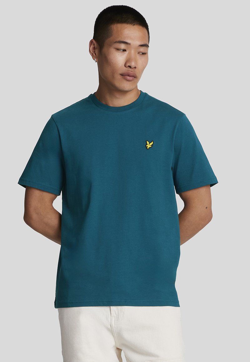 Lyle & Scott FOOTBALL FOR ALL GRAPHIC - Camiseta estampada - w apres navy