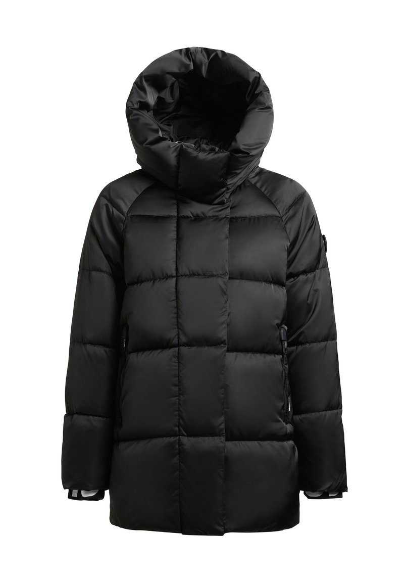khujo Wintermantel zwart