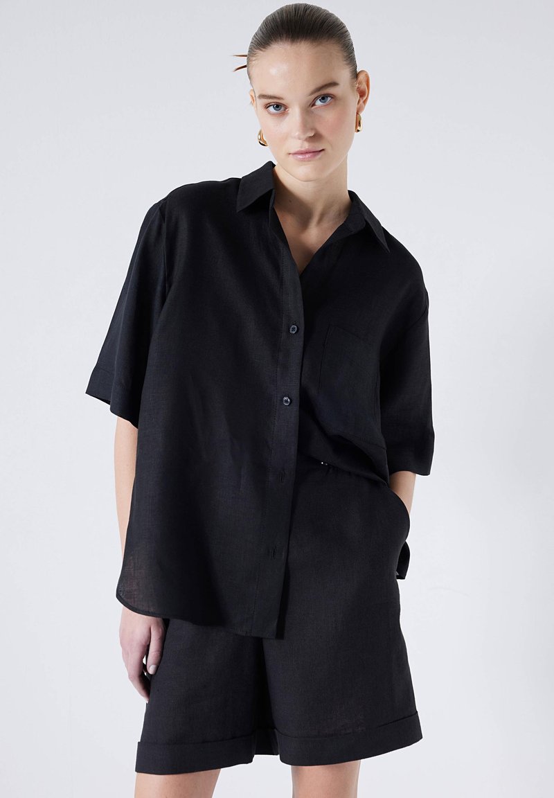 Ipekyol RELAXED FIT - Hemdbluse - black