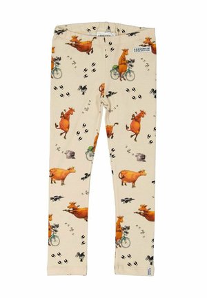 MAMMA MU OCH KRÅKAN - Leggings - Byxor - beige