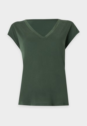 ONLY, ONLFREE LIFE V NECK - T-shirt basic - sycamore