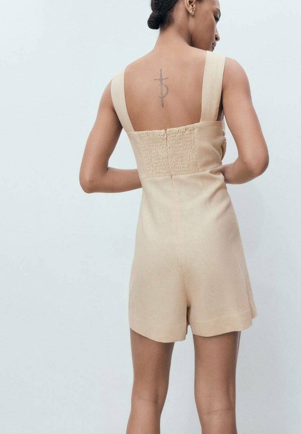 WITH HOOP DETAIL - Jumpsuit - sand2