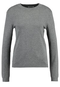 Pieces Svetr - light grey