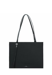 Calvin Klein SQUARE 28 CM - Bolso de mano - ck black