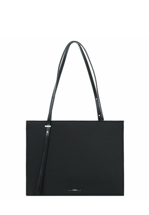 Calvin Klein SQUARE 28 CM - Bolso de mano - ck black