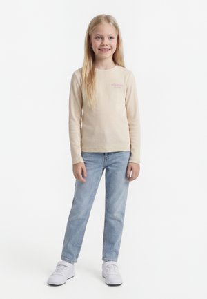 ONLY GIRLS KOGBELLA LIFE O NECK - Topper langermet - birch