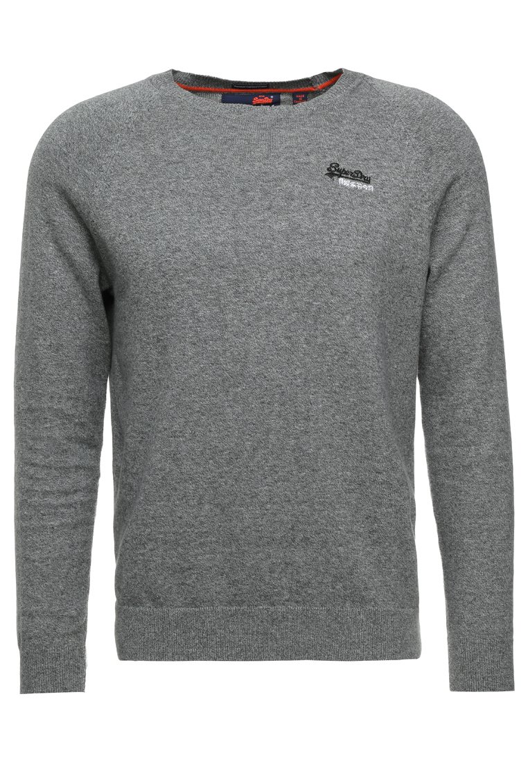 Superdry Trui ash grey grit Zalando.nl Superdry Trui cannery red grit Zalando.nl
