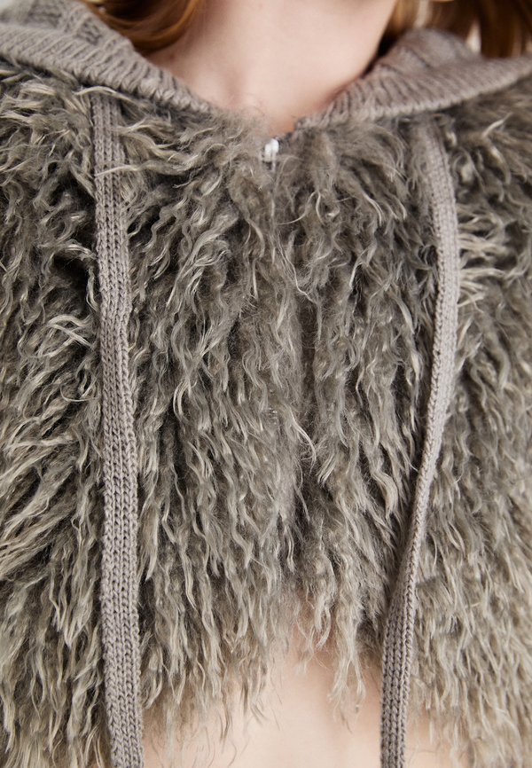 MONGOLIAN SHRUG - Cardigan - beige2