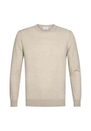 PROFUOMO, PROFUOMO PULLOVER CREW-NECK - Pullover - beige