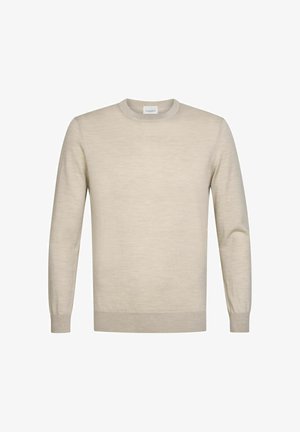 PROFUOMO, PROFUOMO PULLOVER CREW-NECK - Jersey de punto - beige