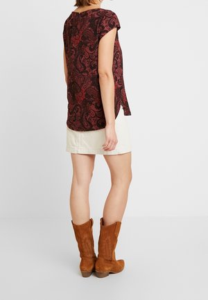 Blouse - mottled pink