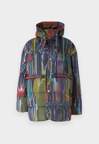 JACKET - Ziemas jaka - dark tetris drips
