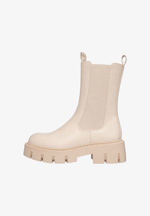 Salinyang, Enkellaarsjes met plateauzool - beige