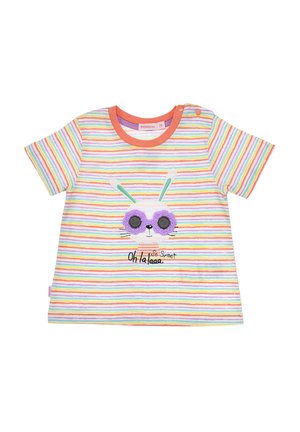 HALBARM GERINGELT HASE - Print T-shirt - pink