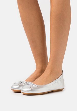 ALLEGRO BOW - Ballet pumps - silver