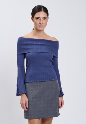 INFLUENCER, 04J7815 MAGLIERIA INFLUENCER DONNA - Trui - indigo