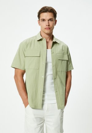 Koton SHORT SLEEVE - Skjorter - khaki