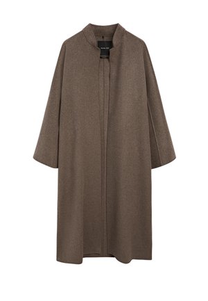 Massimo Dutti LONG - Klassischer Mantel - brown