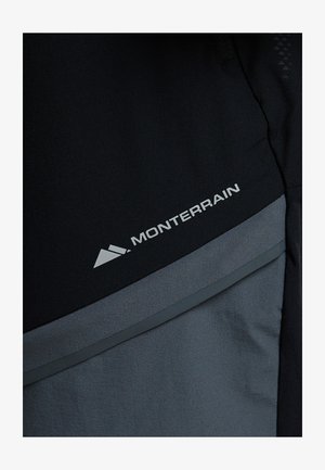 Monterrain, DYNAMIC 2.0 WOVEN PANT - Tréningruha alsók - jet black iron gate