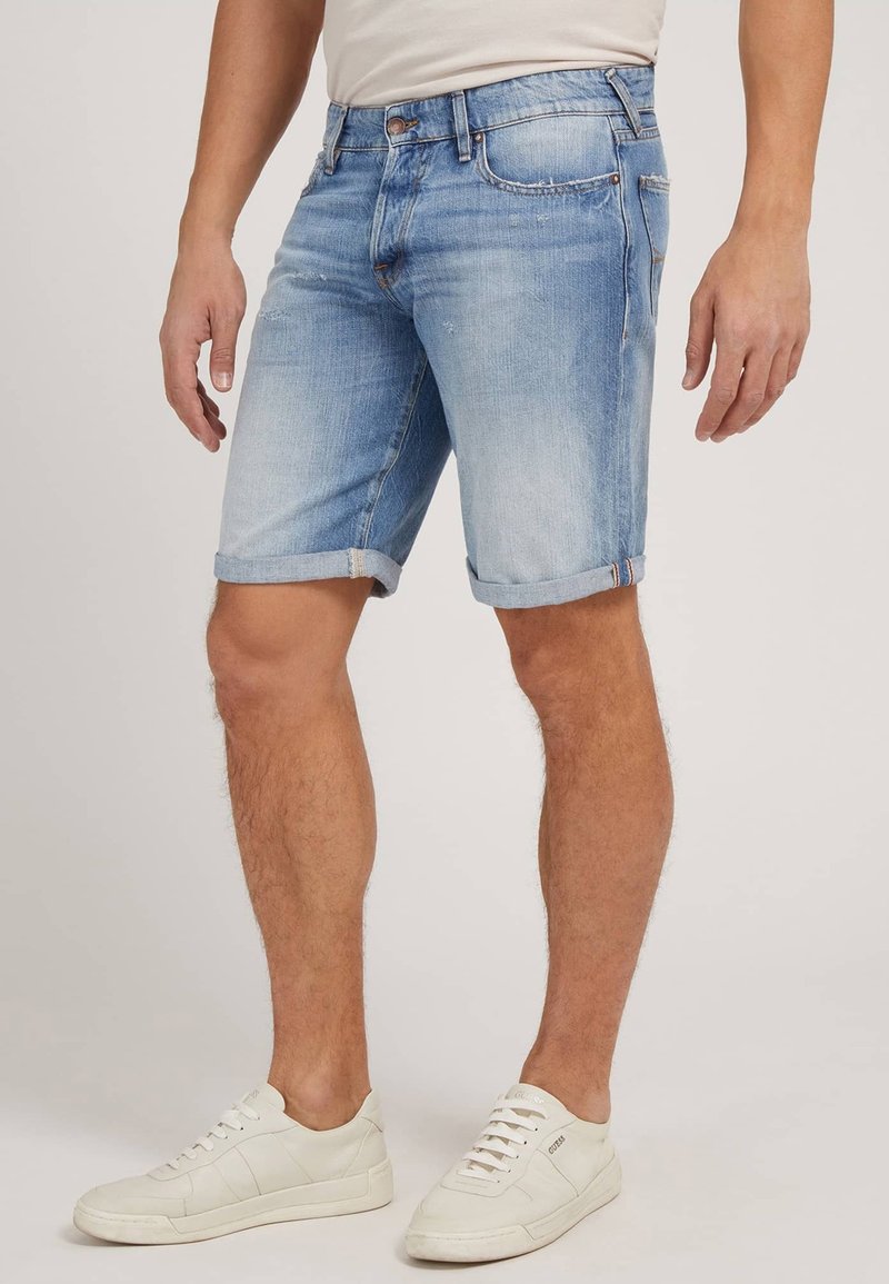 Guess Denim shorts blau/blue Zalando.de