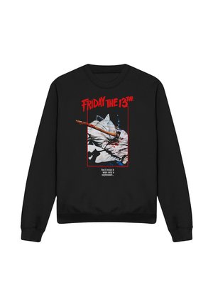 Cotton Soul, FRIDAY THE 13TH/AXE POSTER - Sweatshirt - black