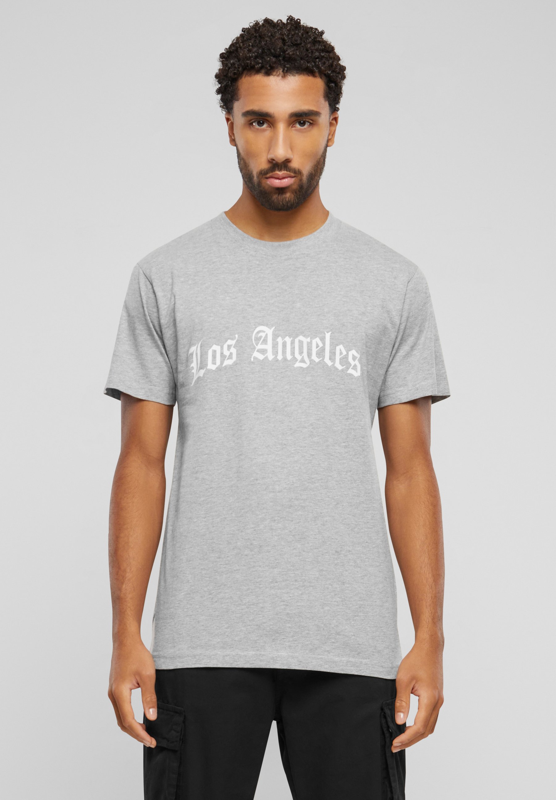 T-shirt Homme Finisterre Gris à Pois, Manches Courtes – Taille M, Coton Bio