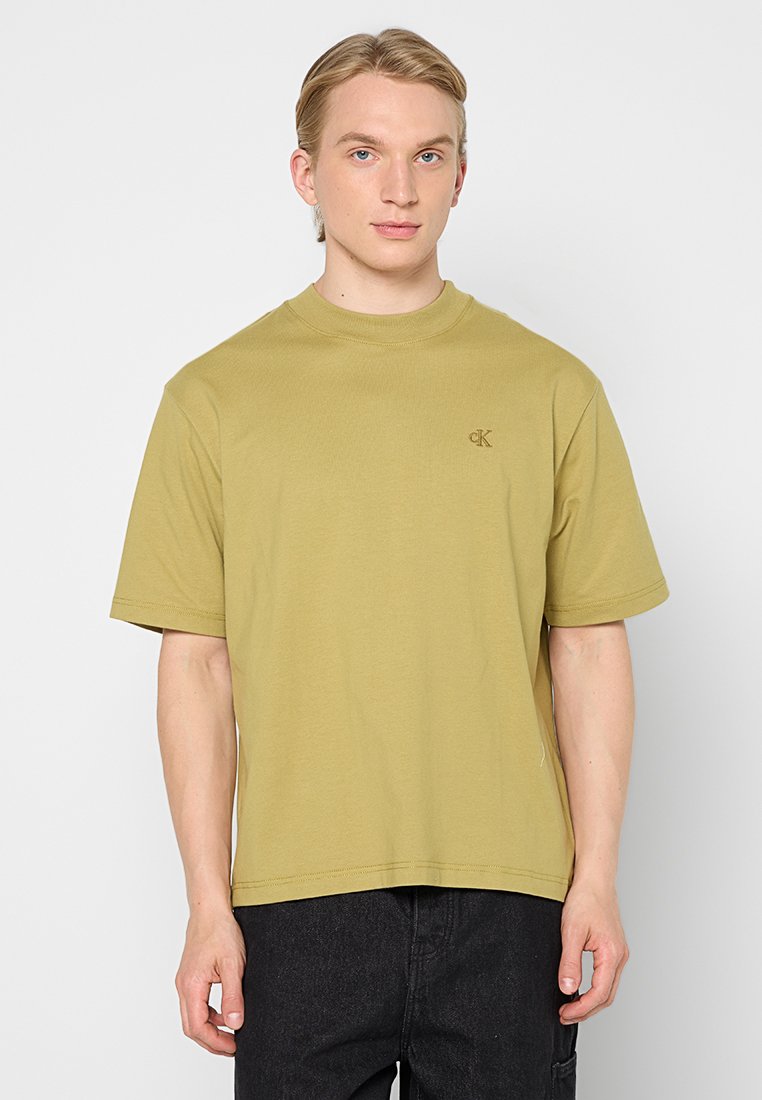 Calvin Klein Jeans T-shirt basic groen